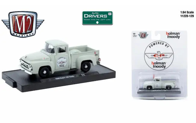 M2 Machines Auto-Drivers 1:64 R129 1956 Ford F100 Truck - Other