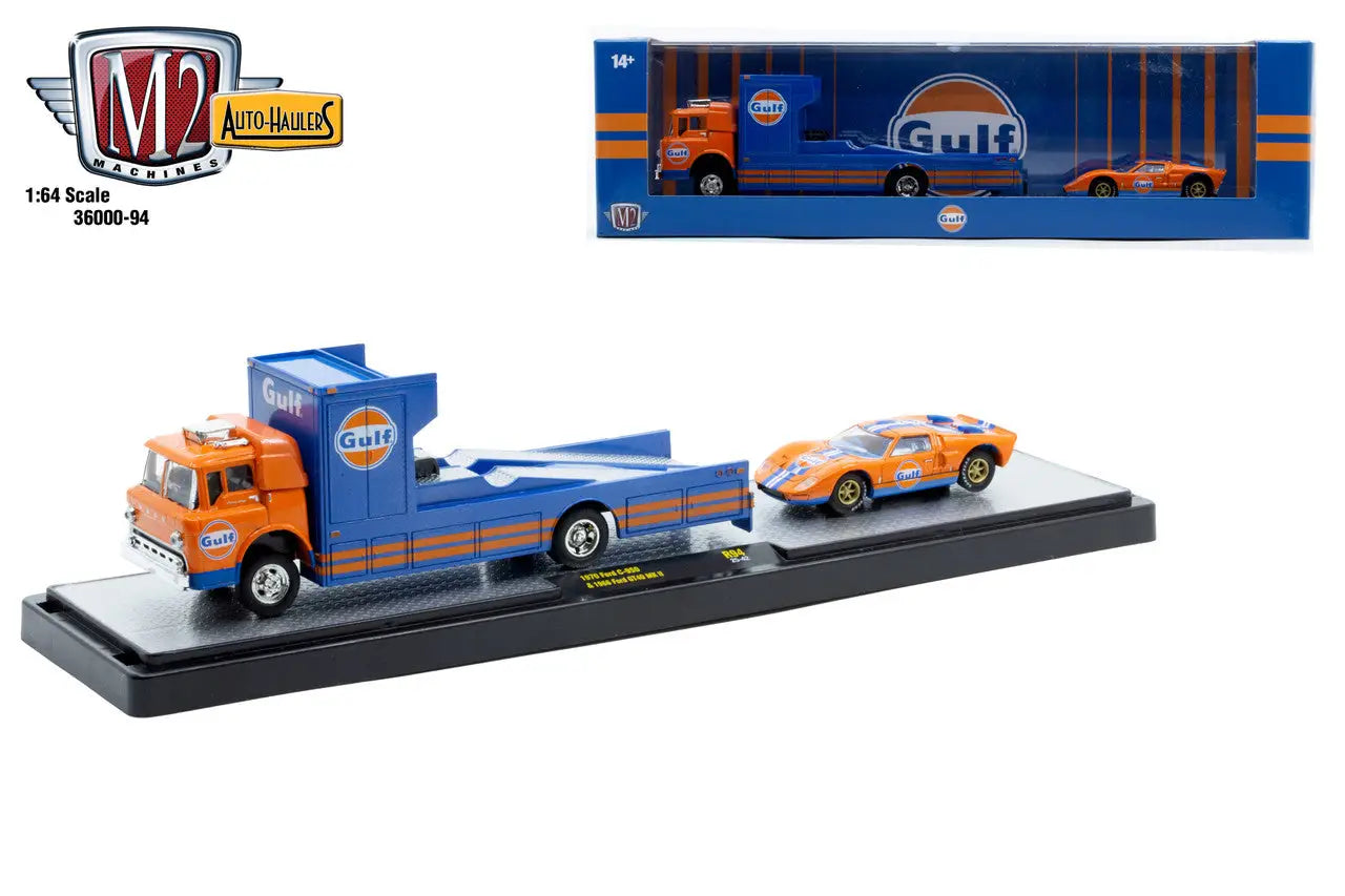 M2 Machines Auto Hauler 94 1970 Ford C950 1966 Ford GT40 MKII - Other