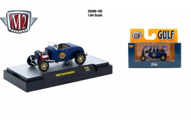 M2 Machines AutoThentics Rel 103 1:64 1932 Ford Roadster - Collectibles