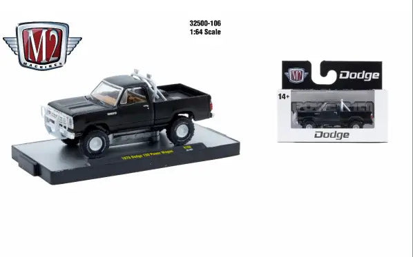 M2 Machines AutoThentics Rel 106 1:64 1978 Dodge 150 Power Wagon - Collectibles