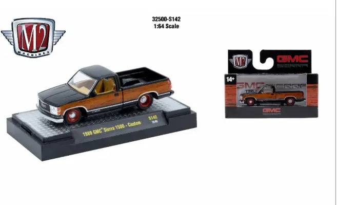 M2 Machines AutoThentics Rel S142 1:64 1989 GMC Sierra 1500 Custom - Collectibles