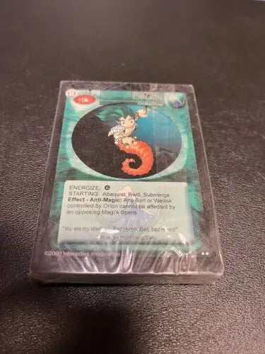 Sealed Magi Nation trading card pack from 2000 2001 Gencon Promo Deck Rare