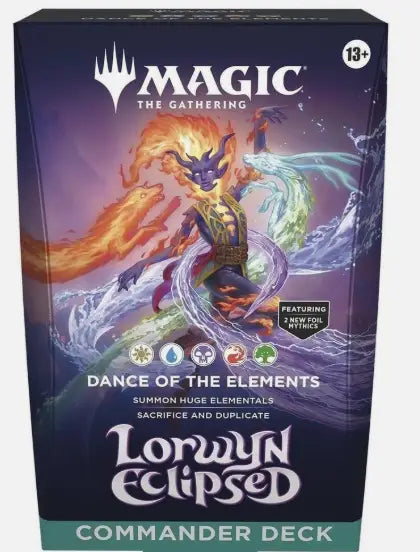 Magic Lorwyn Eclipsed Commander Deck: Dance of the Elements - Magic Card Box
