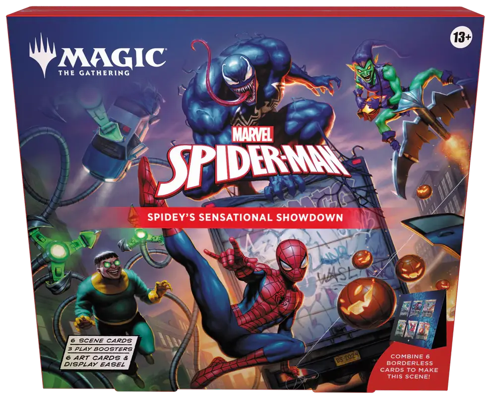 Magic MTG Marvel’s Spider-Man Scene Box - Magic Card Box