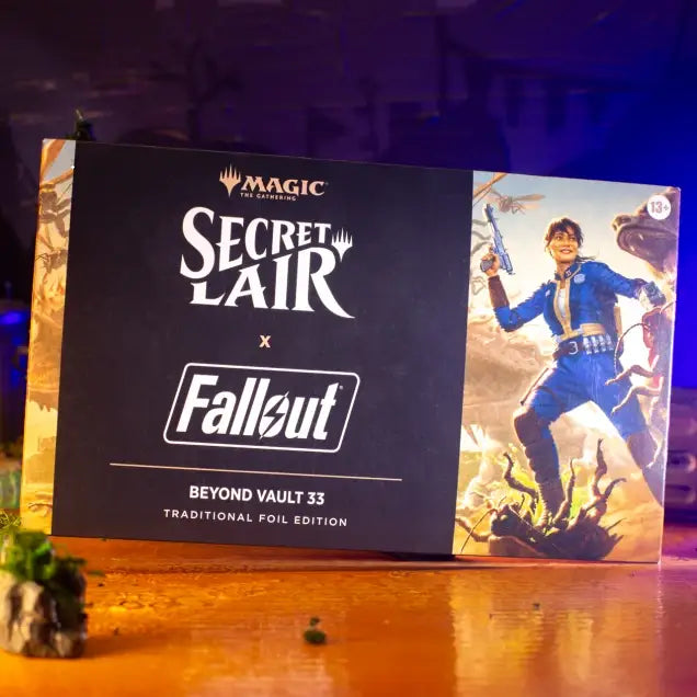 Magic MTG Secret Lair x Fallout: Beyond Vault 33 Traditional Foil Edition - Magic Card Single