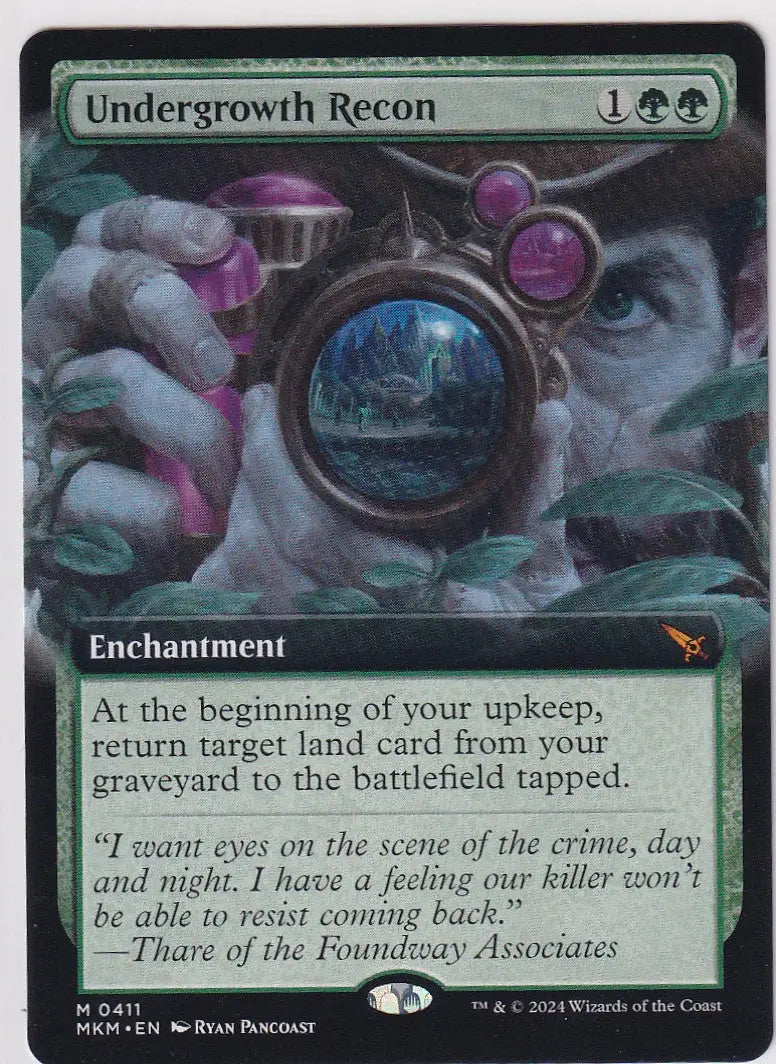 Magical crystal orb surrounded by tentacle forms in Magic Murders at Karlov Manor product