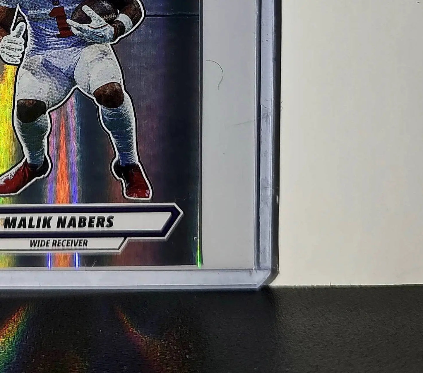 Malik Nabers 2025 Panini NFL #311 Foil Sticker New York Giants