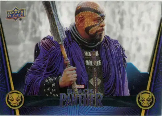 Marvel Black Panther Acetate Parallel 20 Base Chase Card - Marvel Card Single