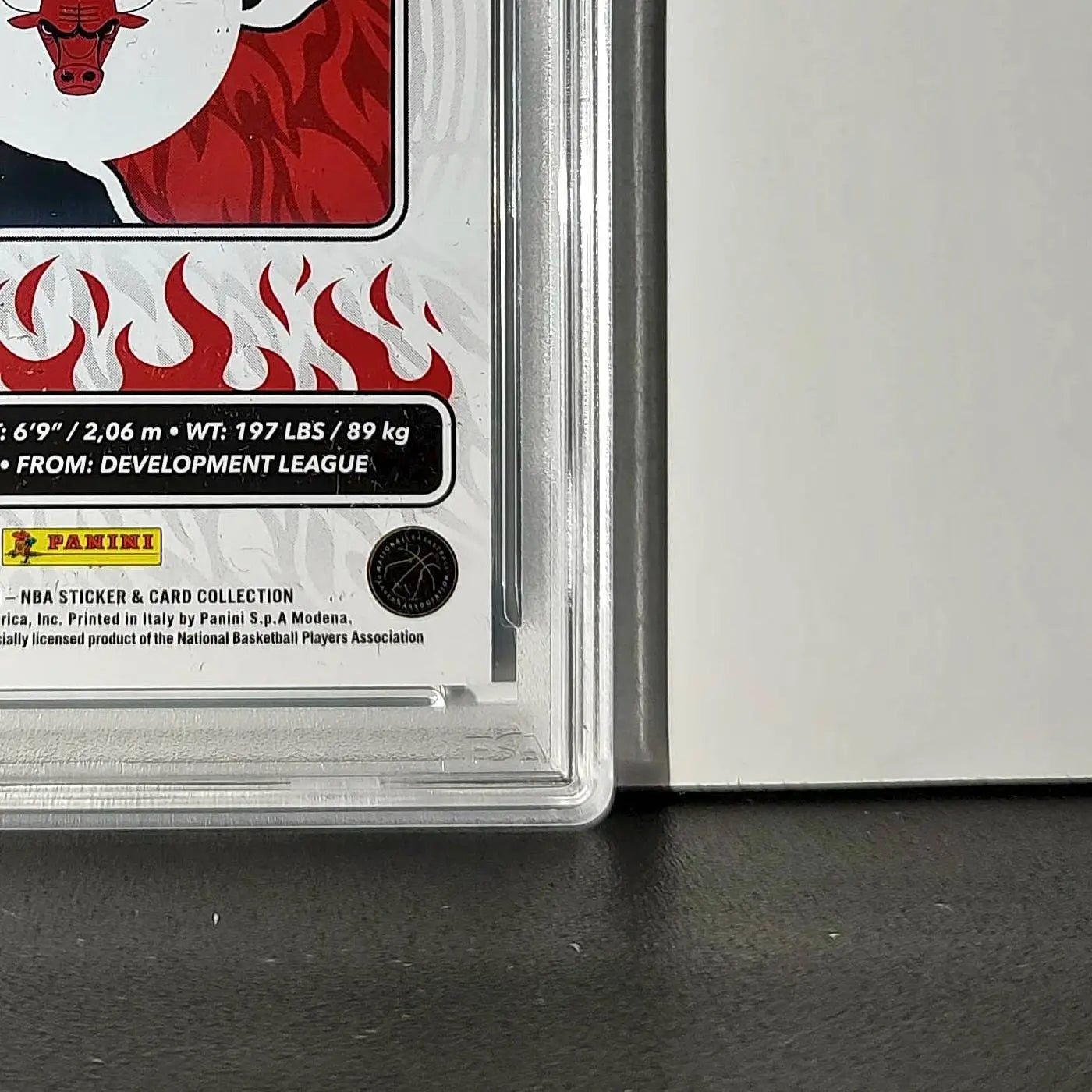 Matas Buzelis Rookie 2024-25 Panini NBA #73 Sticker 178/215 Blue Foil PSA 9 Mint
