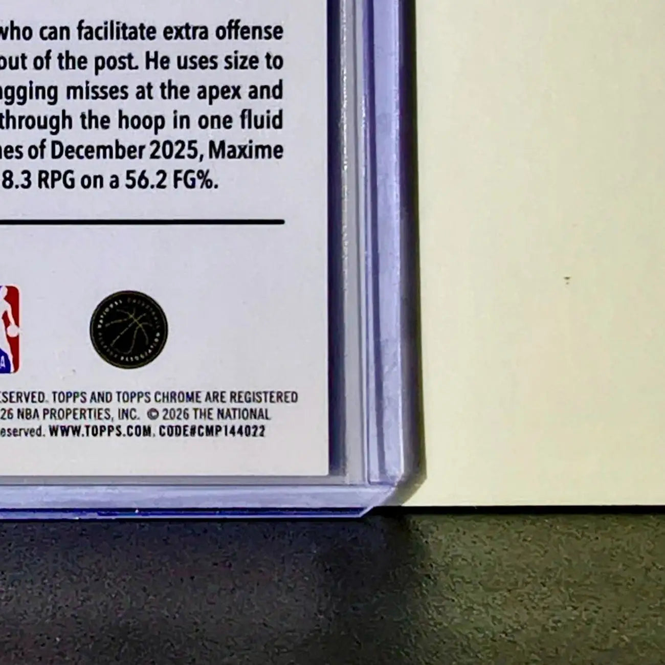 Maxime Raynaud Rookie 2025-26 NBA Topps Chrome Update X-Fractor #193 Card Kings - Basketball Card Single