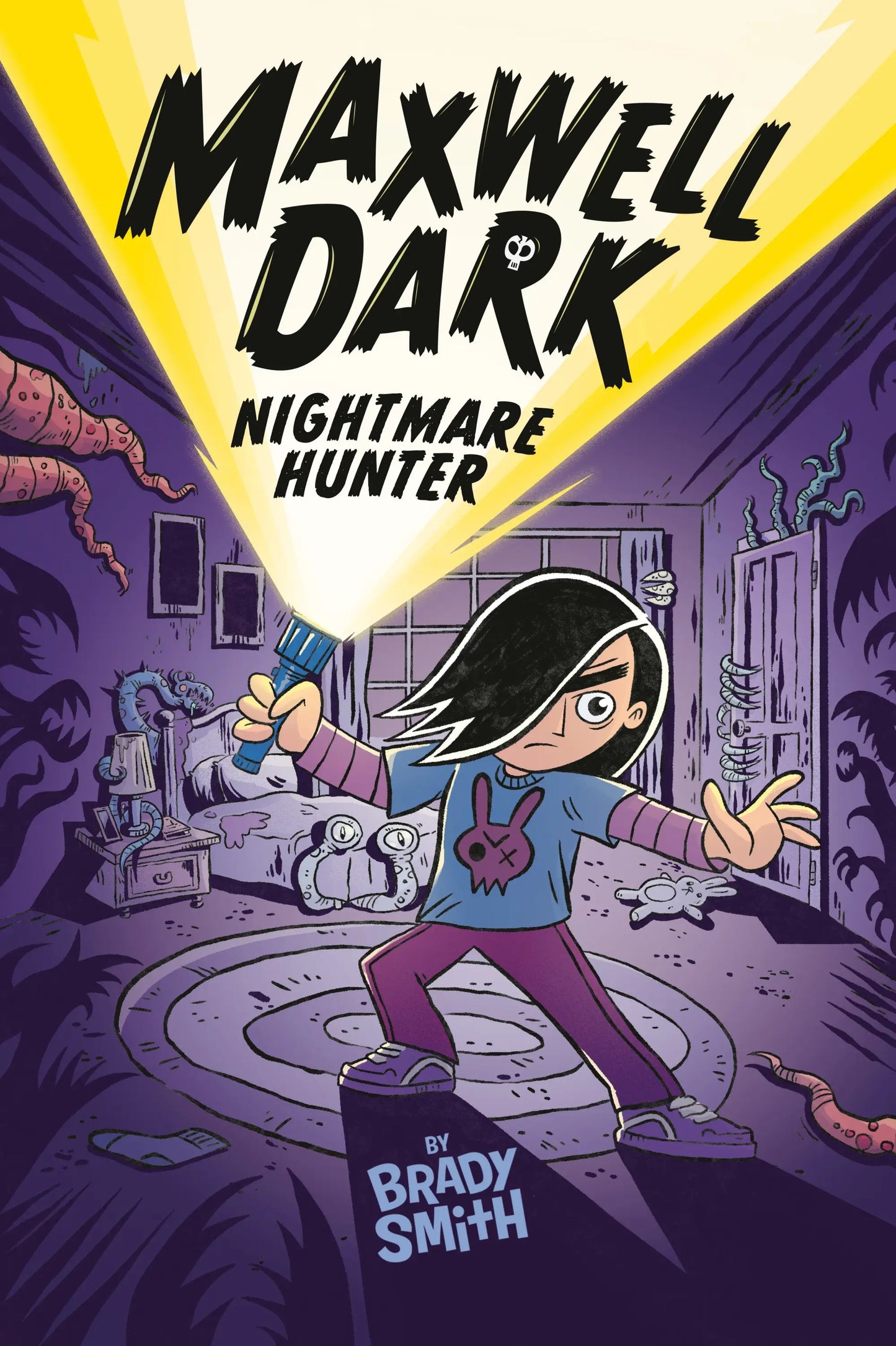 Maxwell Dark Nightmare Hunter Volume 1 book cover featuring Maxwell Dark as Nightmare Hunter