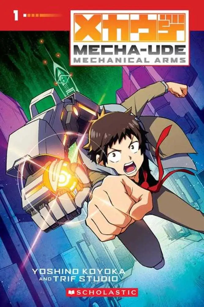 Mecha Ude Mechanical Arms graphic novel cover in the Ude Mechanical Arms TPB Volume 01