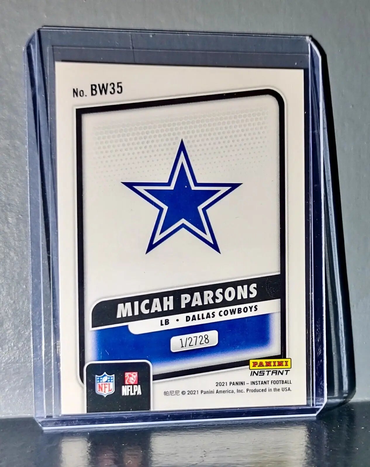 Micah Parsons 2021 Panini NFL Black and White Rookies #35 Card 1/2728 - Football Card Single