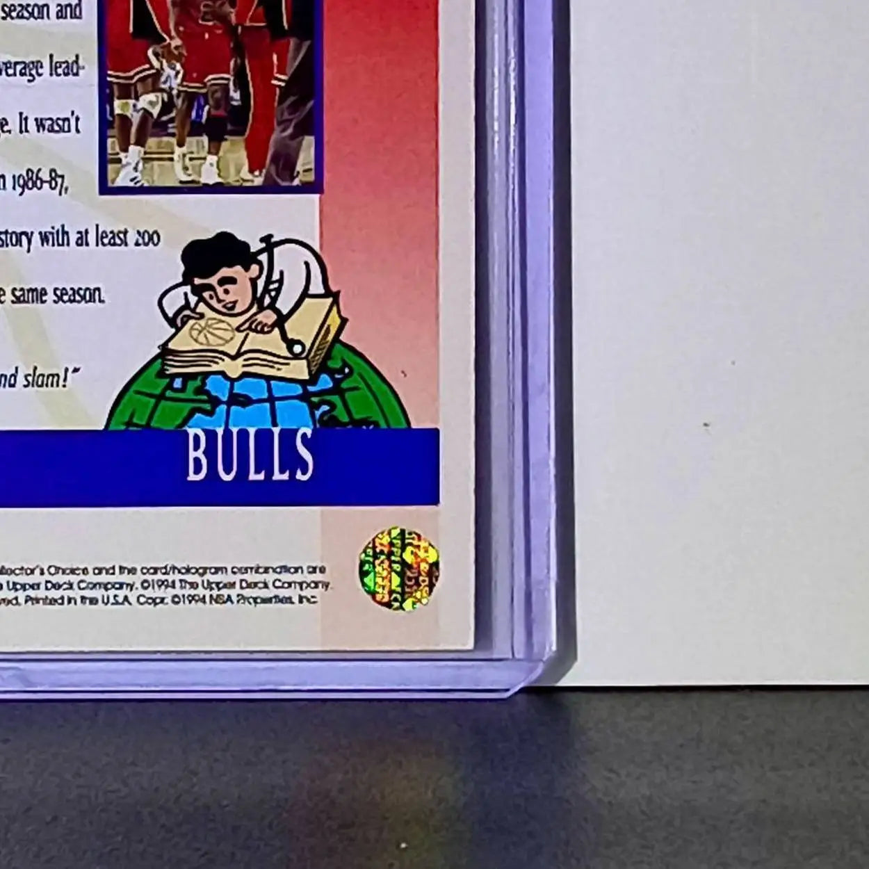 Michael Jordan 1994-95 Collector’s Choice #402 Basketball Card Chicago Bulls - Basketball Card Single