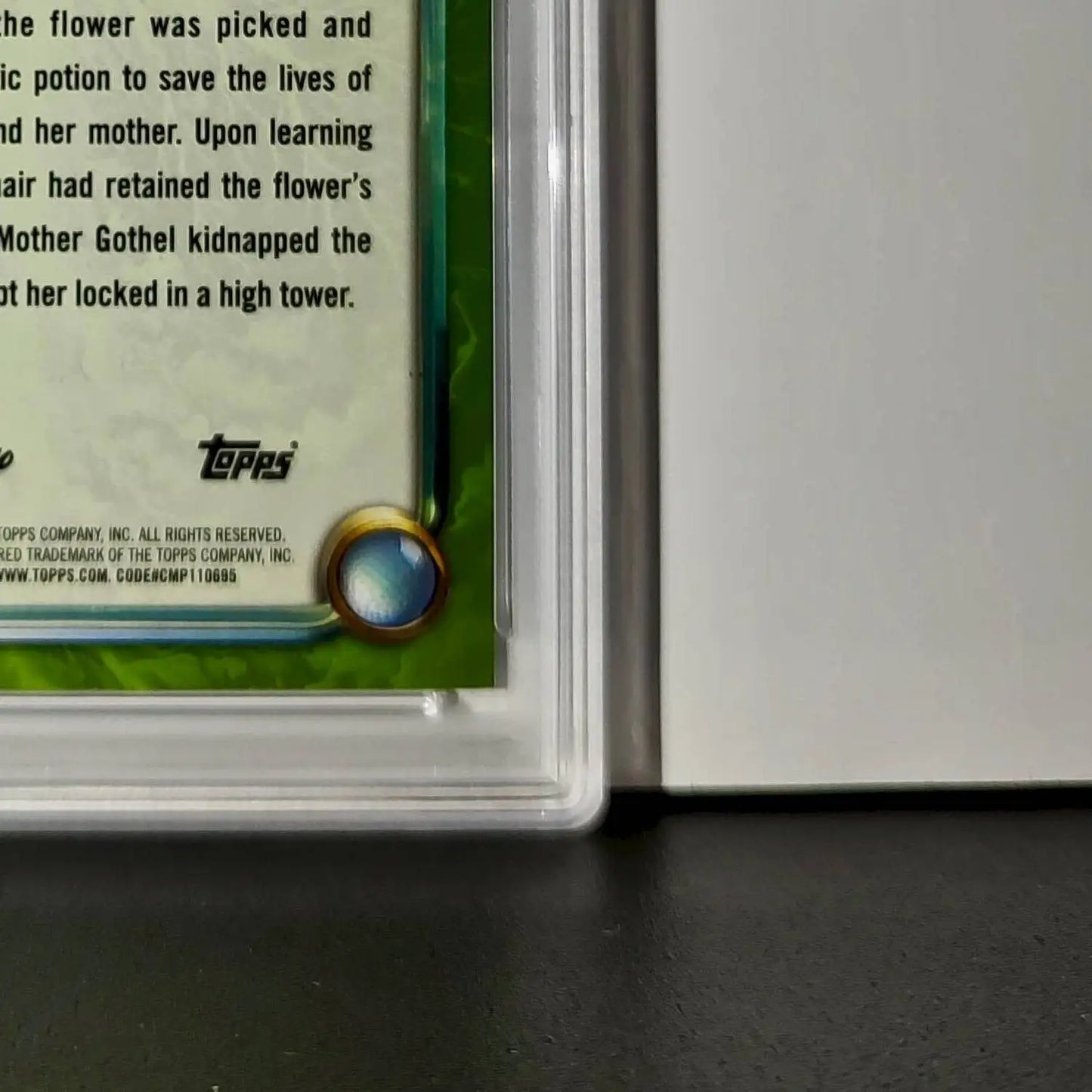 Mother Gothel 2025 Topps Disney Wonder #181 Card Tangled PSA 8 NM-MT - Non-Sports Card Single