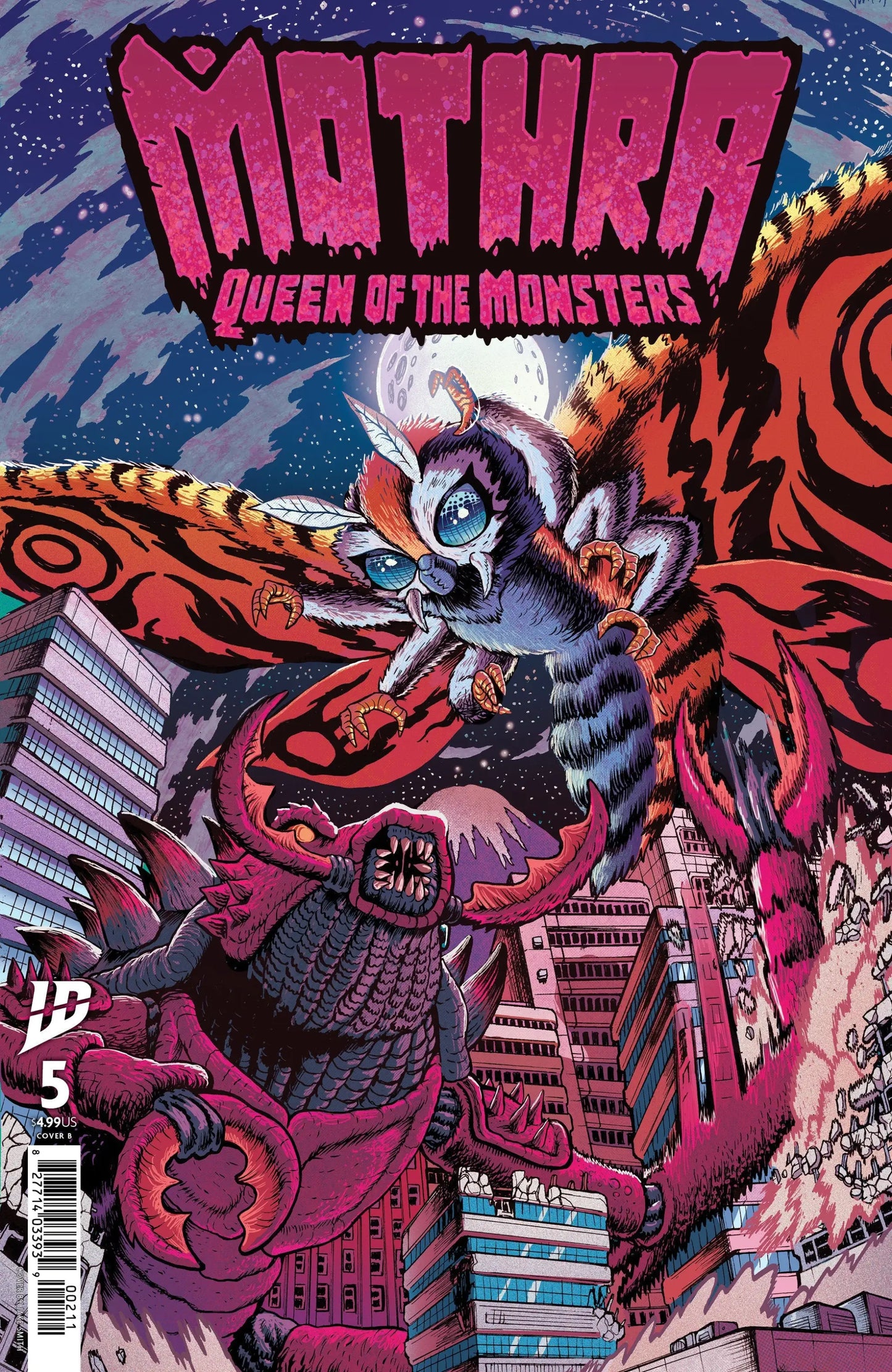 Mothra: Queen Of The Monsters #5 Variant B (Smith) - Comic Book
