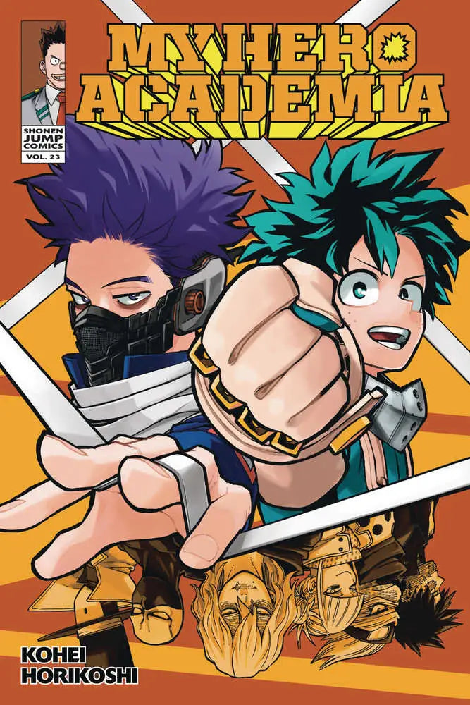 My Hero Academia Graphic Novel Volume 23 cover showcasing hero academia meta liberation artwork