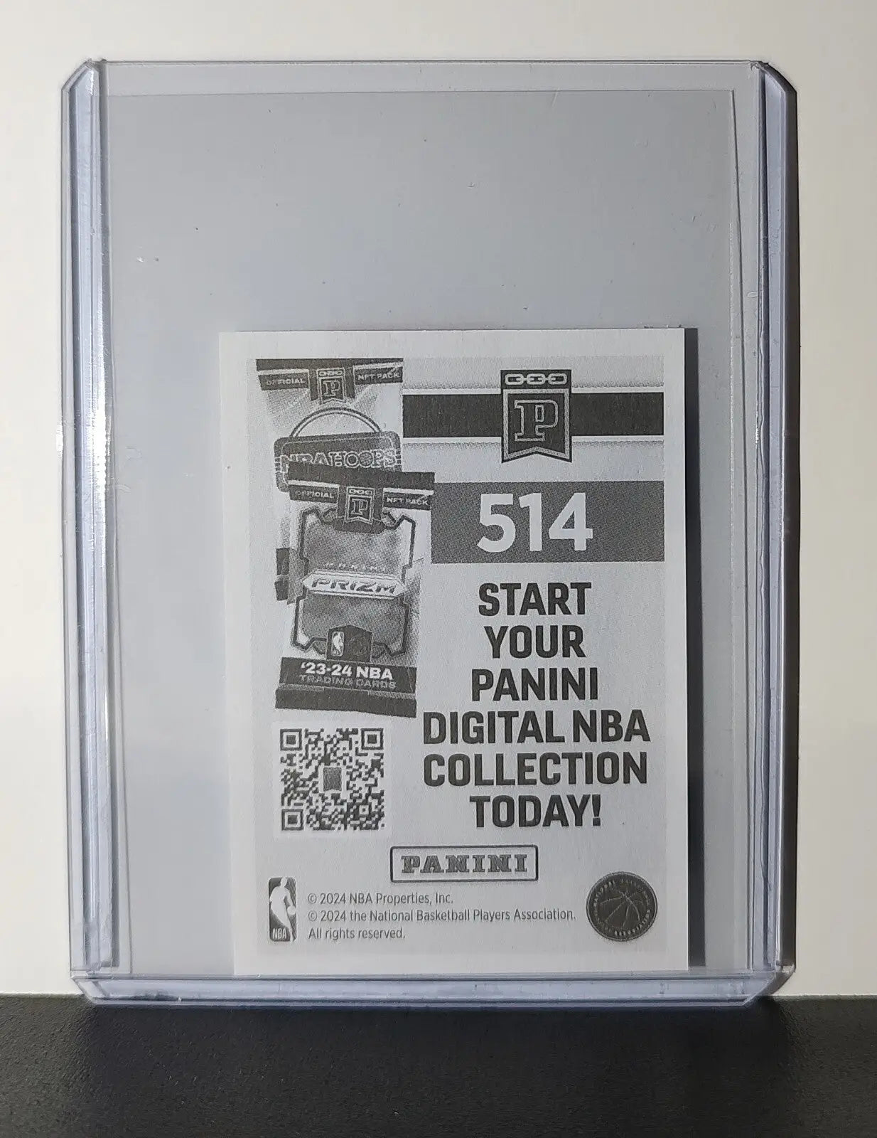 NBA Logo 2024-25 Panini NBA #514 Sticker Card