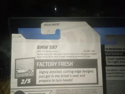 NEW 2023 HOT WHEELS®/MATTEL BMW 507 FACTORY FRESH™ 2/5 Card Is Not Mint