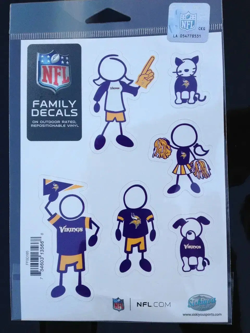 NFL Family Decals Auto Car Stickers - Choose Your Team - Other