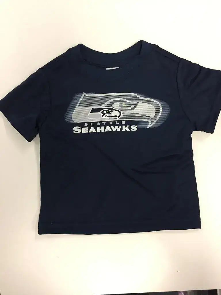 NFL Kids Short Sleeve Team Logo Tee T-Shirt Seattle Seahawks - 12M - Apparel