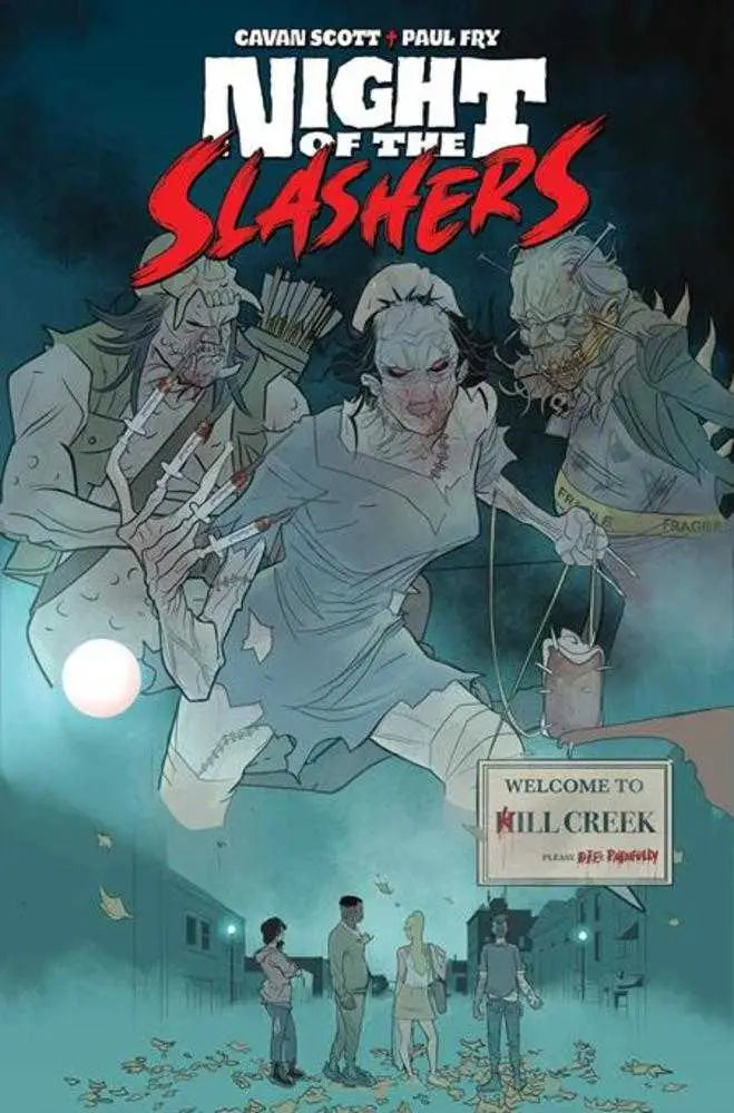 Comic book cover of Night Of The Slashers TPB Volume 01 Slashers TPB series