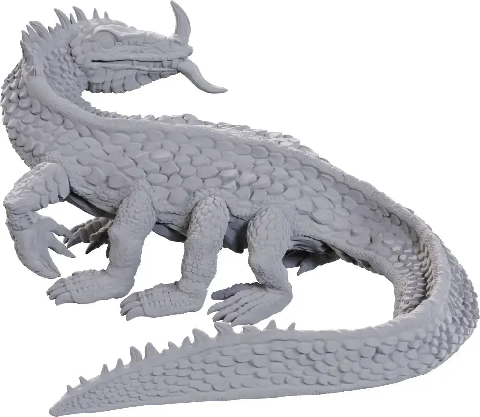 Nolzur’s Marvelous Miniatures - Unpainted: Classic Basilisk - Action Figure & Toy