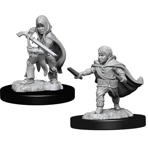 Nolzur’s Marvelous Miniatures - Unpainted: Halfling Rogue - Miniatures - RPG