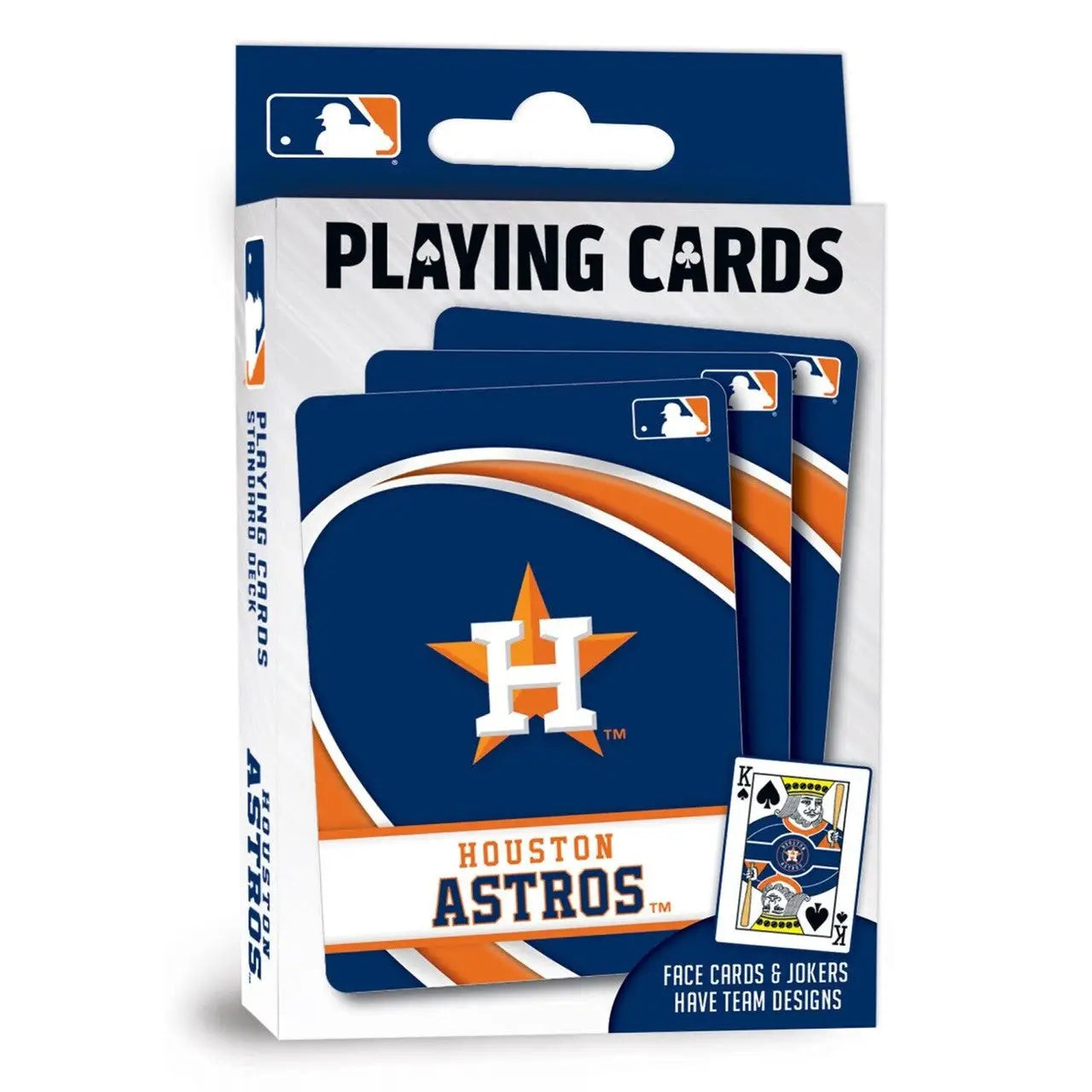 Pack of Houston Astros MLB Playing Cards in official MLB Playing Cards set