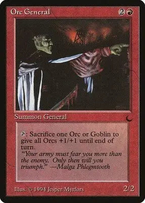 Orc General - The Dark - NM Magic: The Gathering - Magic Card Single