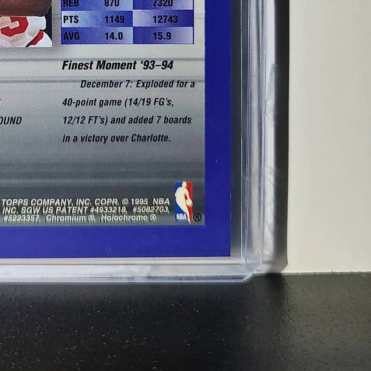 Otis Thorpe 1994-95 Topps Finest #295 Basketball Card