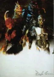 Blurry group of Star Wars characters on Outer Limits Duo Cards promo card 2 of 2