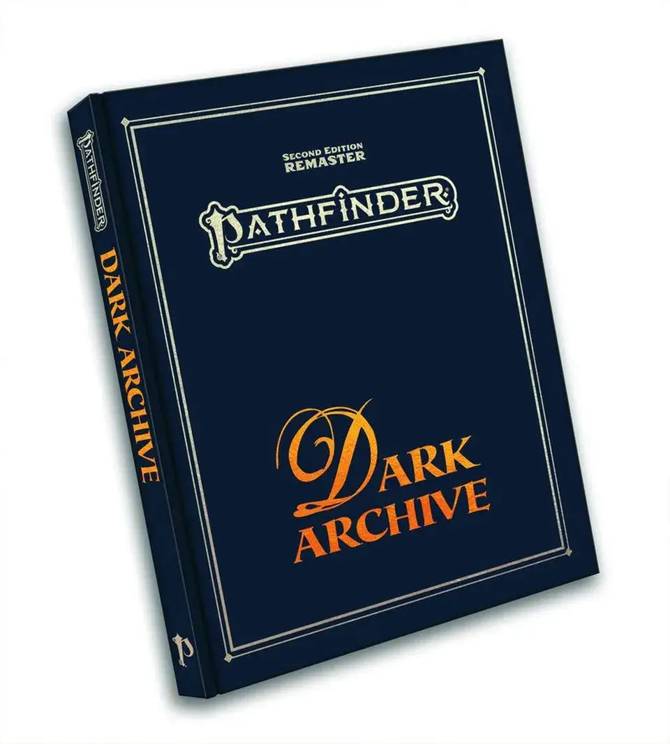 Pathfinder 2nd Edition Remaster: Dark Archive (Special Edition) - Tabletop RPG Supplement