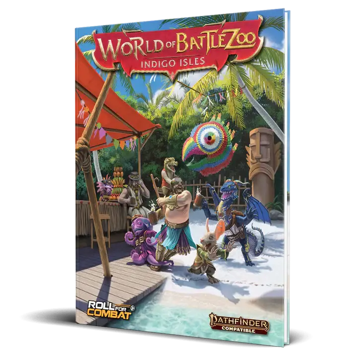 Pathfinder 2nd Edition: World of Battlezoo: Indigo Isles - RPG - Rulebook