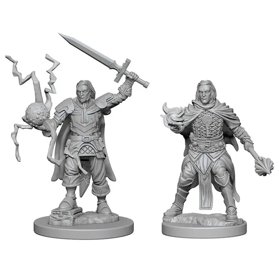 Pathfinder Battles Miniatures - Unpainted: Male Human Cleric - Other