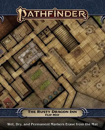 Pathfinder Flip-Mat: The Rusty Dragon Inn - RPG - Accessory