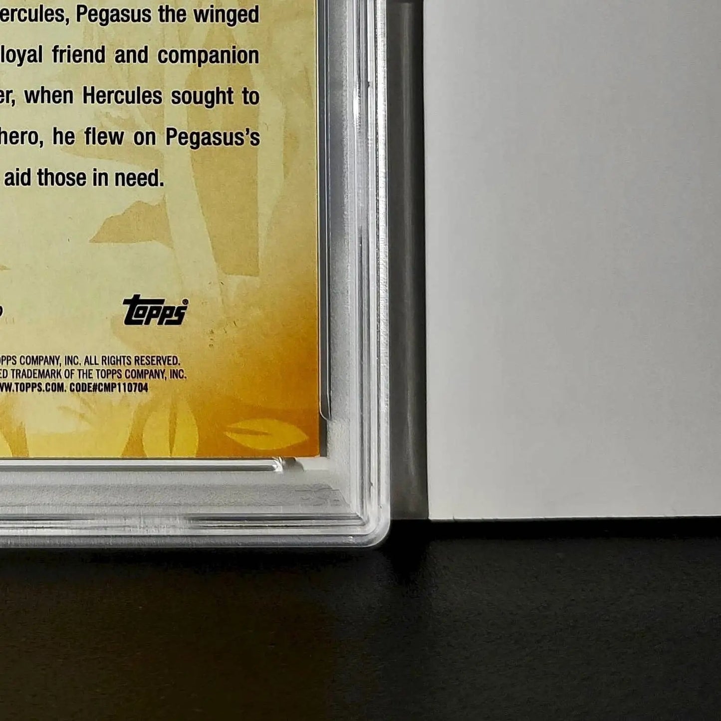 Pegasus 2025 Topps Disney #FF-15 Furry Friends Card Hercules PSA 9 - Non-Sports Card Single