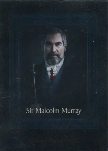 Bearded man in formal attire from Penny Dreadful Season 1 foil parallel trading card