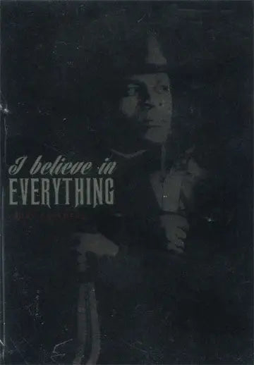 Dark, moody portrait with I believe in EVERYTHING text on Penny Dreadful foil parallel Trading Card