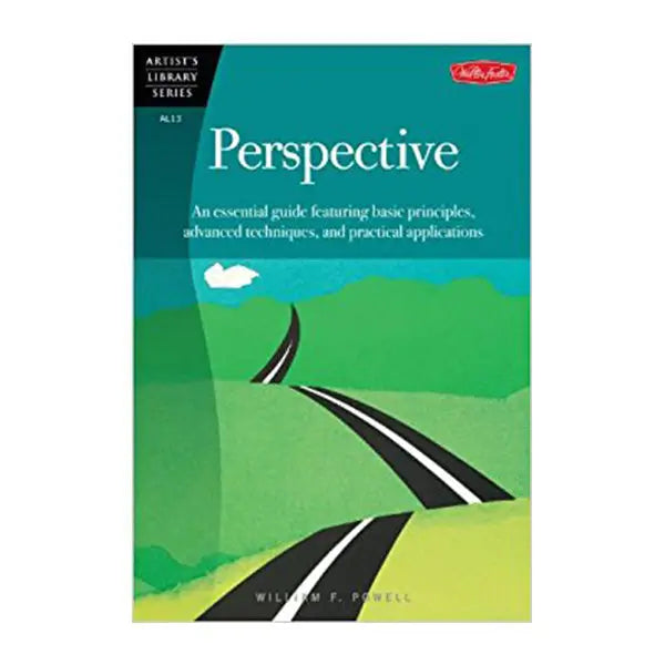 Book cover of Perspective featuring a winding road through green hills in Artists Library Series