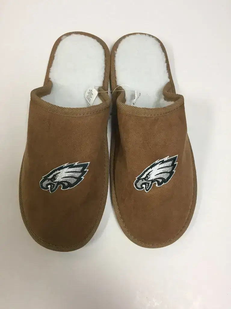 Philadelphia Eagles Men’s Team Color Moccasin Slide Slippers - Small (7-8) - Apparel