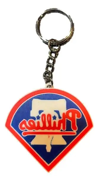 Philadelphia Phillies 3D Bell Logo Keychain MLB Baseball Fan Gift Key Ring - Collectibles