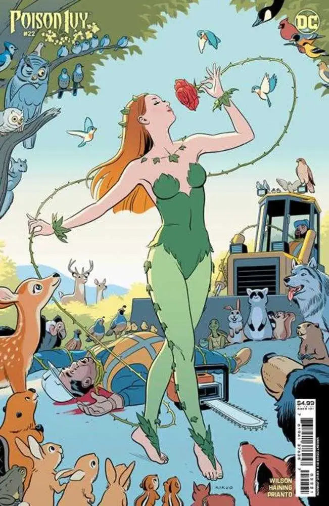 Poison Ivy #22 Cover C R Kikuo Johnson Card Stock Variant - Comic Book