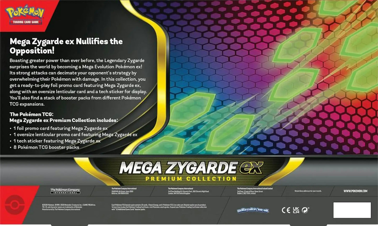 Pokemon Mega Zygarde ex Premium Collection Box | Columbia Sports Cards - Pokémon Card Box
