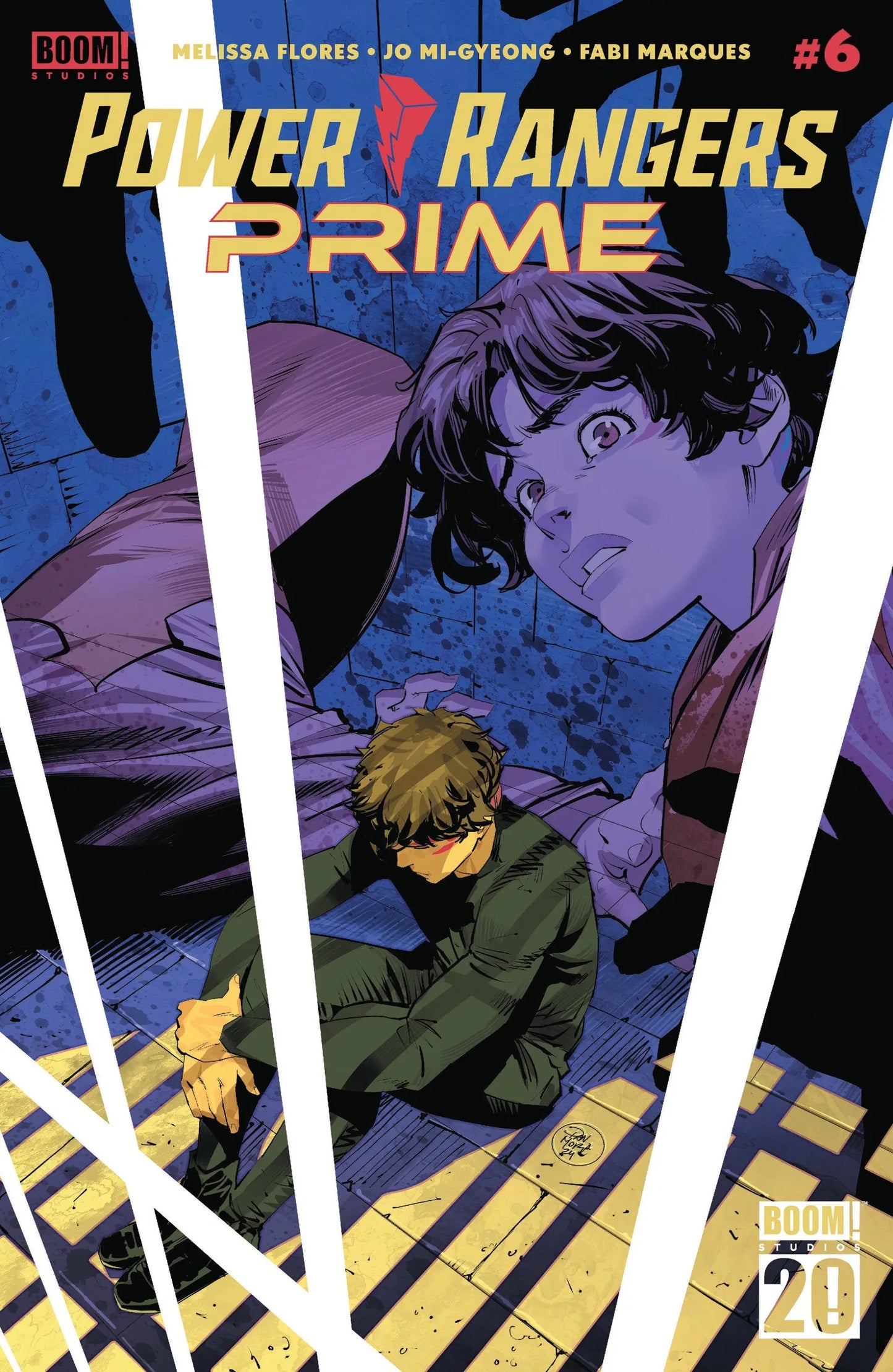 Power Rangers Prime comic book cover featuring Main Dressed Mora from Power Rangers series