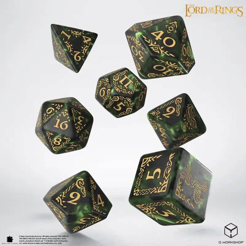 Q-Workshop The Lord of the Rings: Rohan Dice Set - Other