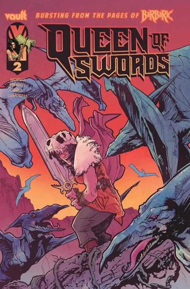 Queen Of Swords A Barbaric Story #2 Cover B Nathan Gooden Variant (Mature) - Comic Book