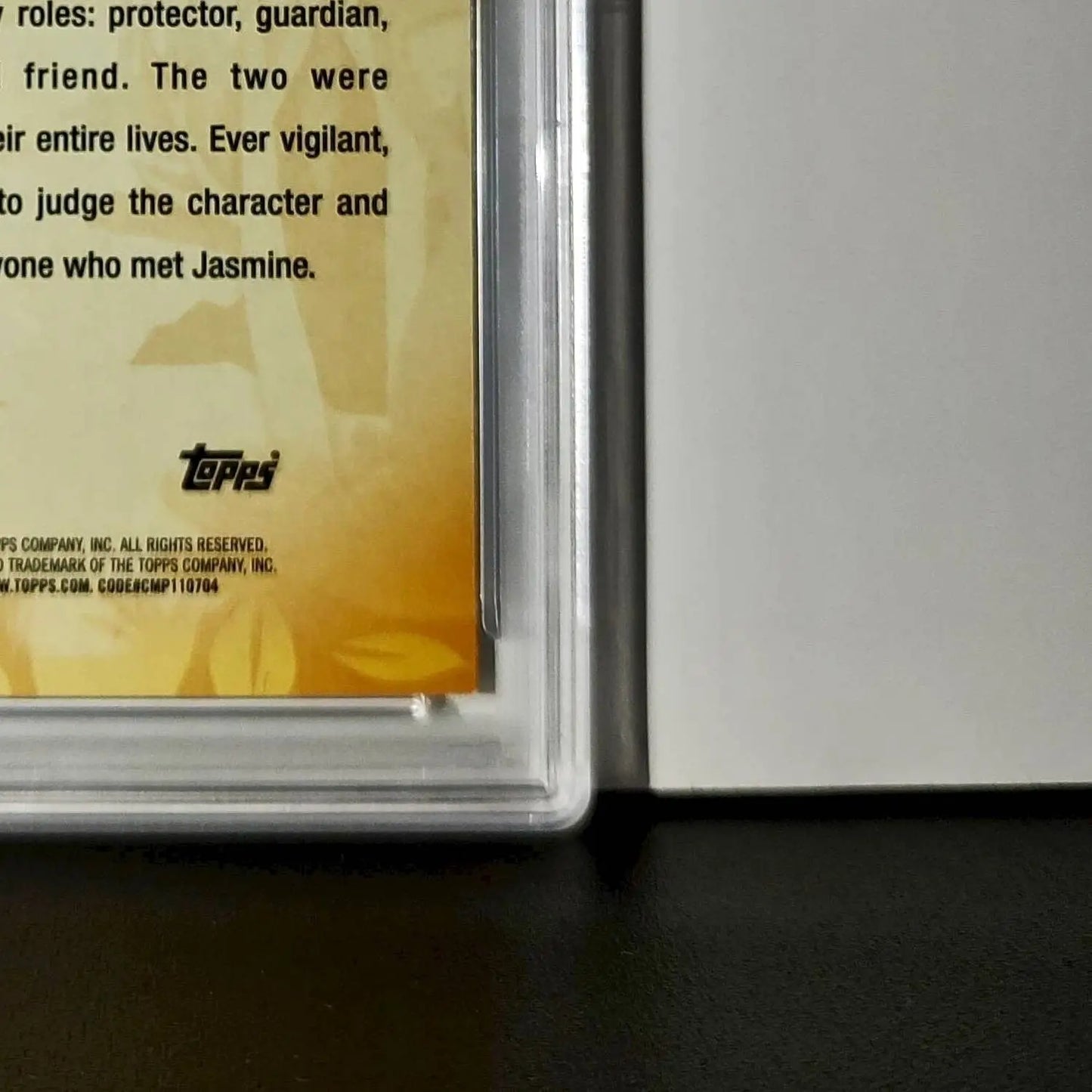 Rajah 2025 Topps Disney #FF-12 Furry Friends Card Aladdin PSA 9 - Non-Sports Card Single