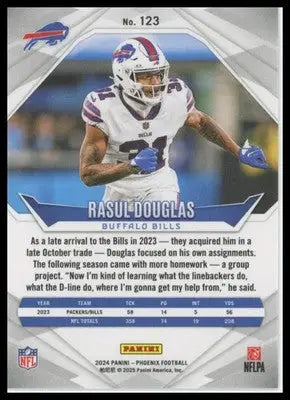 Rasul Douglas 2024 Panini Phoenix #123 Buffalo Bills