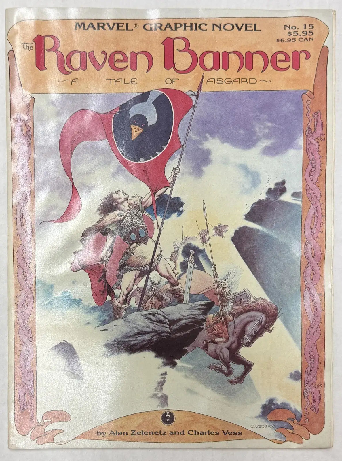 Raven Banner Marvel Graphic Novel #15 (Marvel Comics 1985) - Comic Book